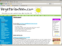 VegetarianTeen.com Online Magazine | Everything you ever wanted to know about veg teen life...by teens for teens.